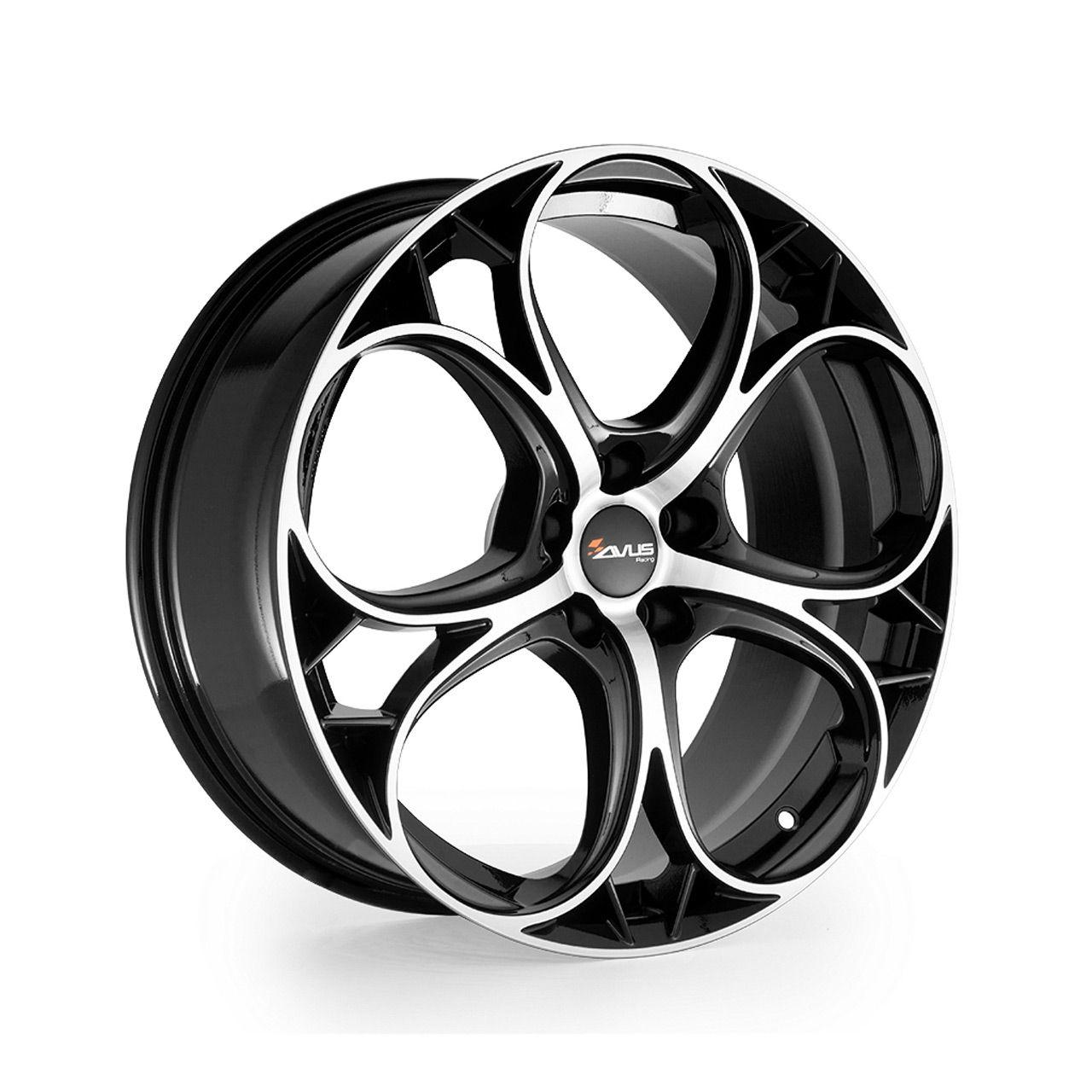 AVUS RACING AC-520 black polished 9.0Jx19 5x110 ET34