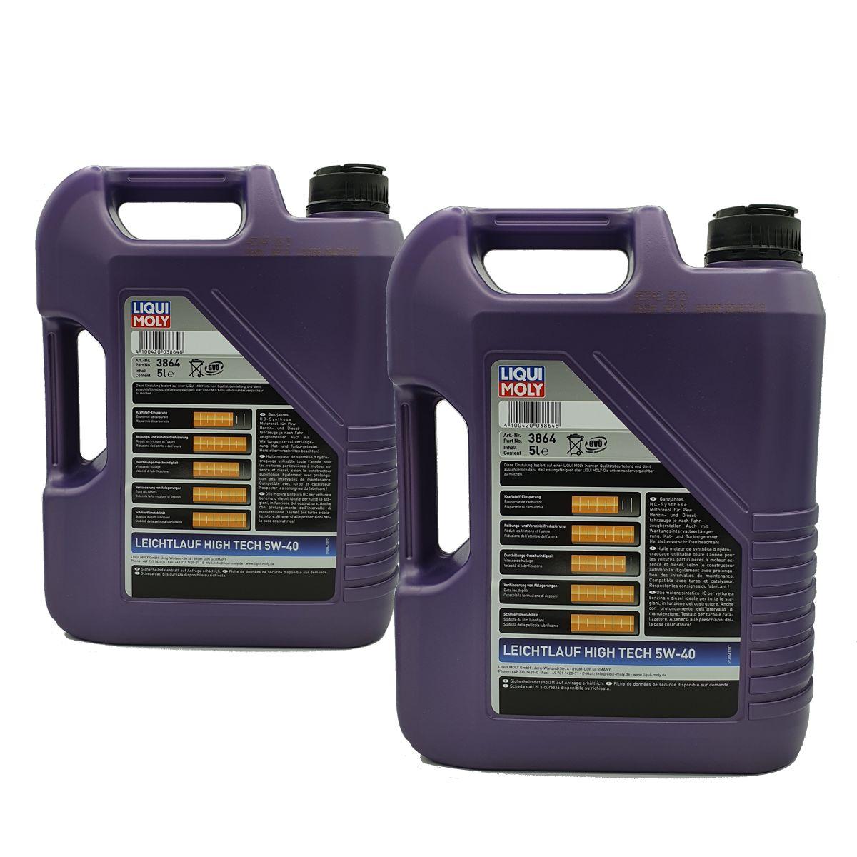 Liqui Moly Leichtlauf High Tech 5W-40 2x5 Liter
