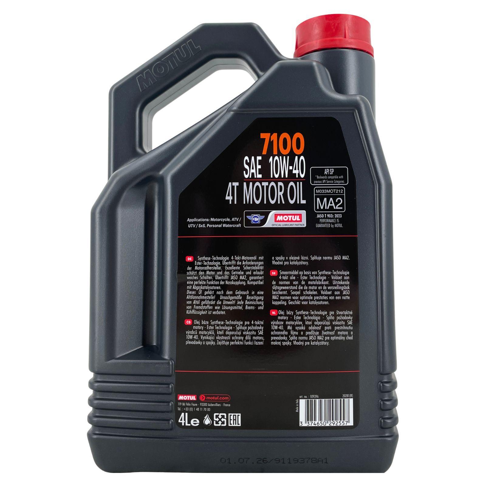 Motul 7100 10W-40 4T 4 Liter