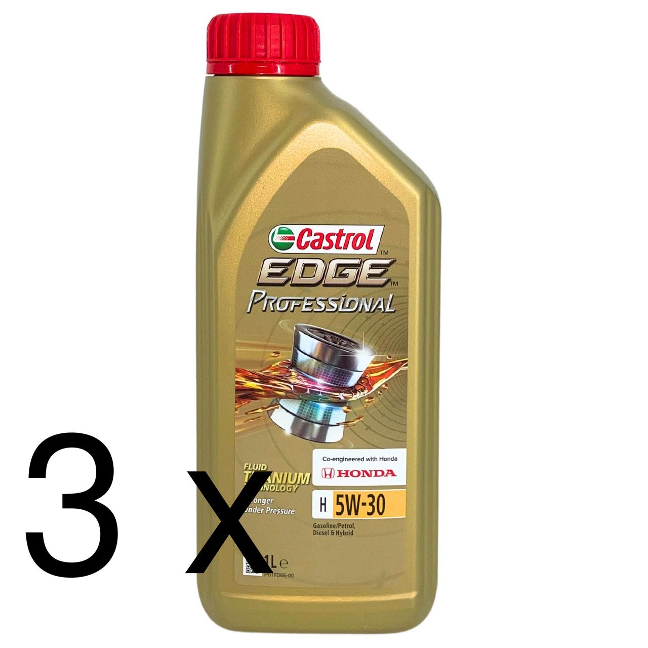 Castrol Edge Professional Fluid Titanium H 5W-30 3x1 Liter