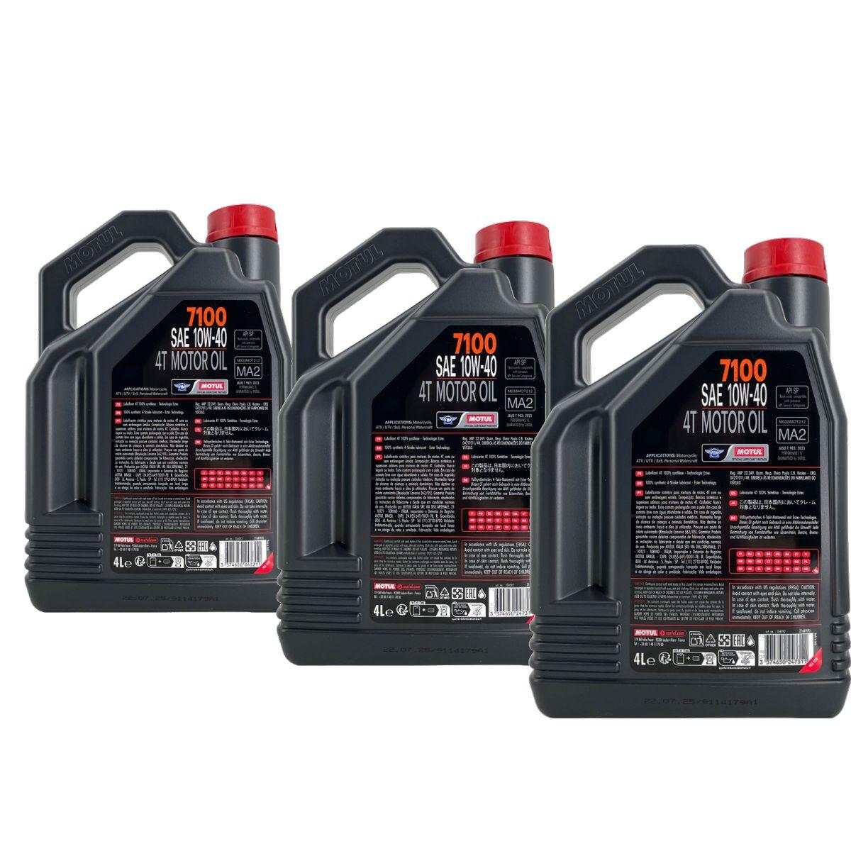 Motul 7100 10W-40 4T 3x4 Liter