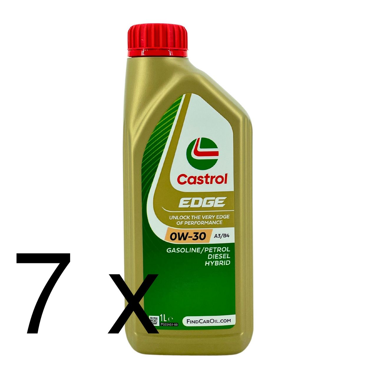 Castrol Edge 0W-30 A3/B4 7x1 Liter