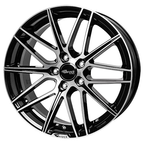 BROCK B34 schwarz glanz voll-poliert (sgvp) 7.5Jx17 5x105 ET36 BROCK B34 schwarz glanz voll-poliert (sgvp) 7.5Jx17 5x105 ET36