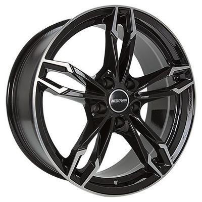 GMP DEA schwarz diamantgeschliffen 9.0Jx19 5x112 ET44