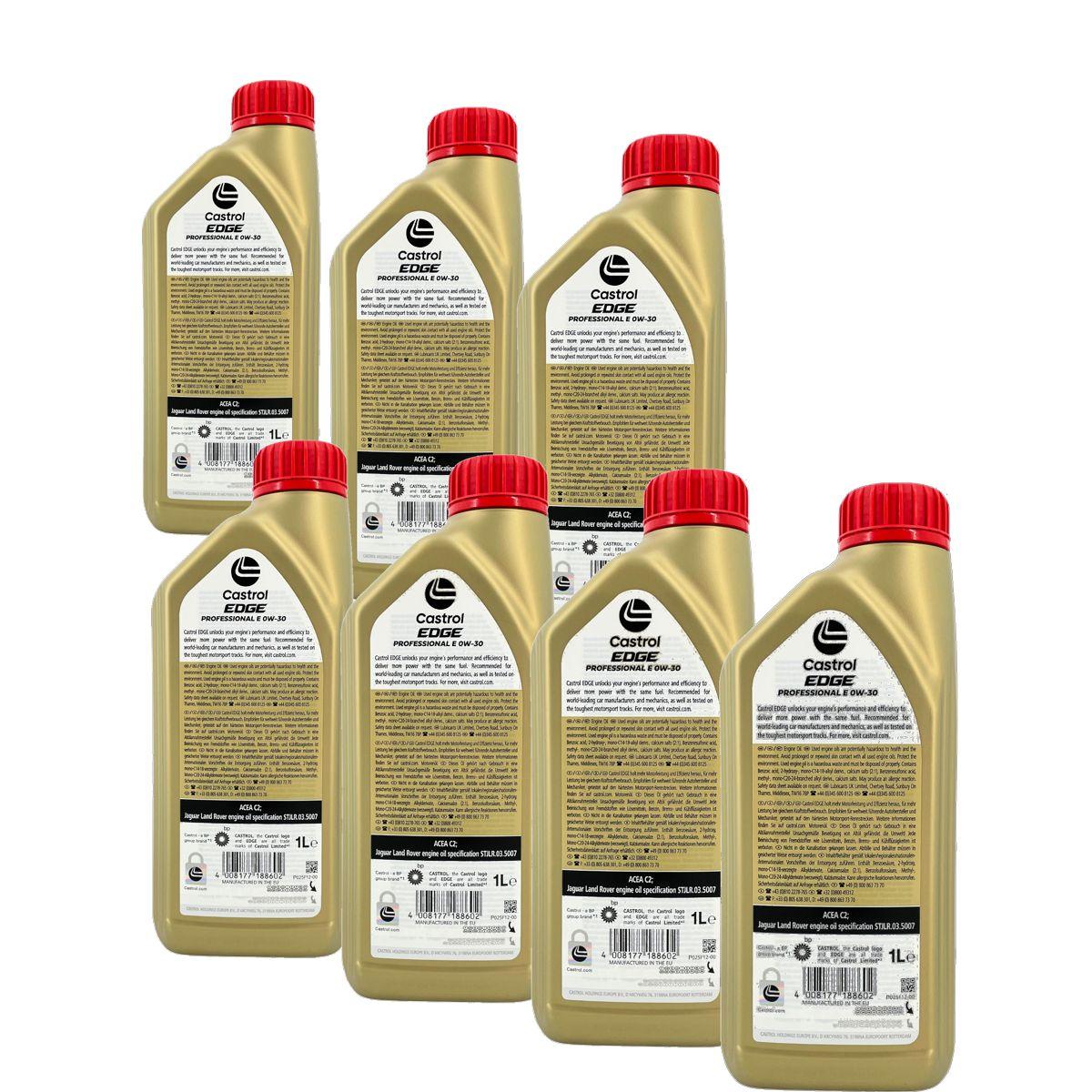 Castrol Edge Professional E 0W-30 7x1 Liter