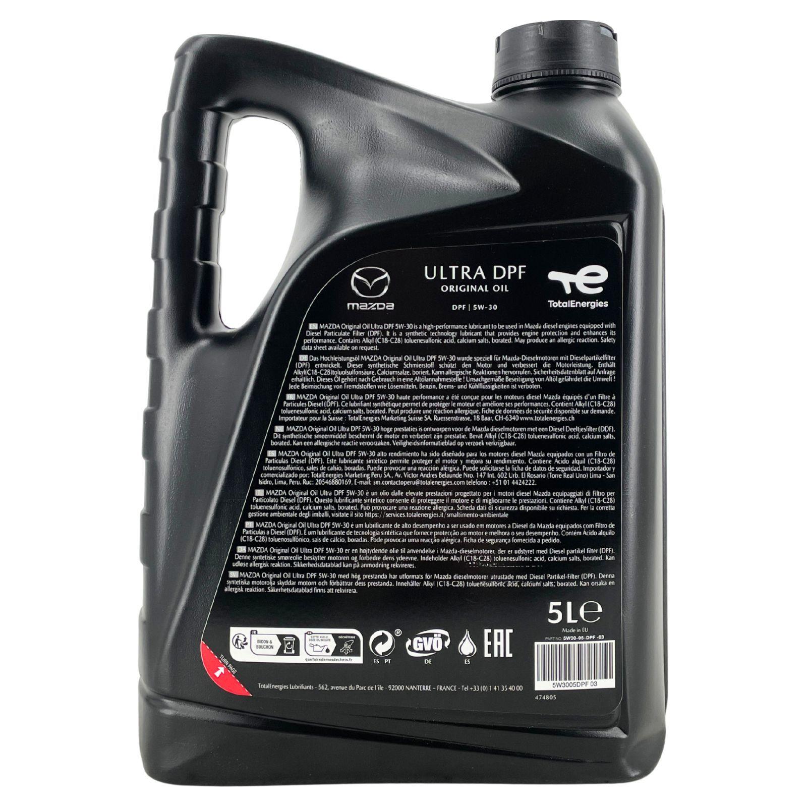 Mazda Original Oil Ultra DPF 5W-30 3x5 Liter
