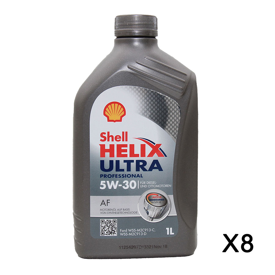 Shell Helix Ultra Professional AF 5W-30 8x1 Liter