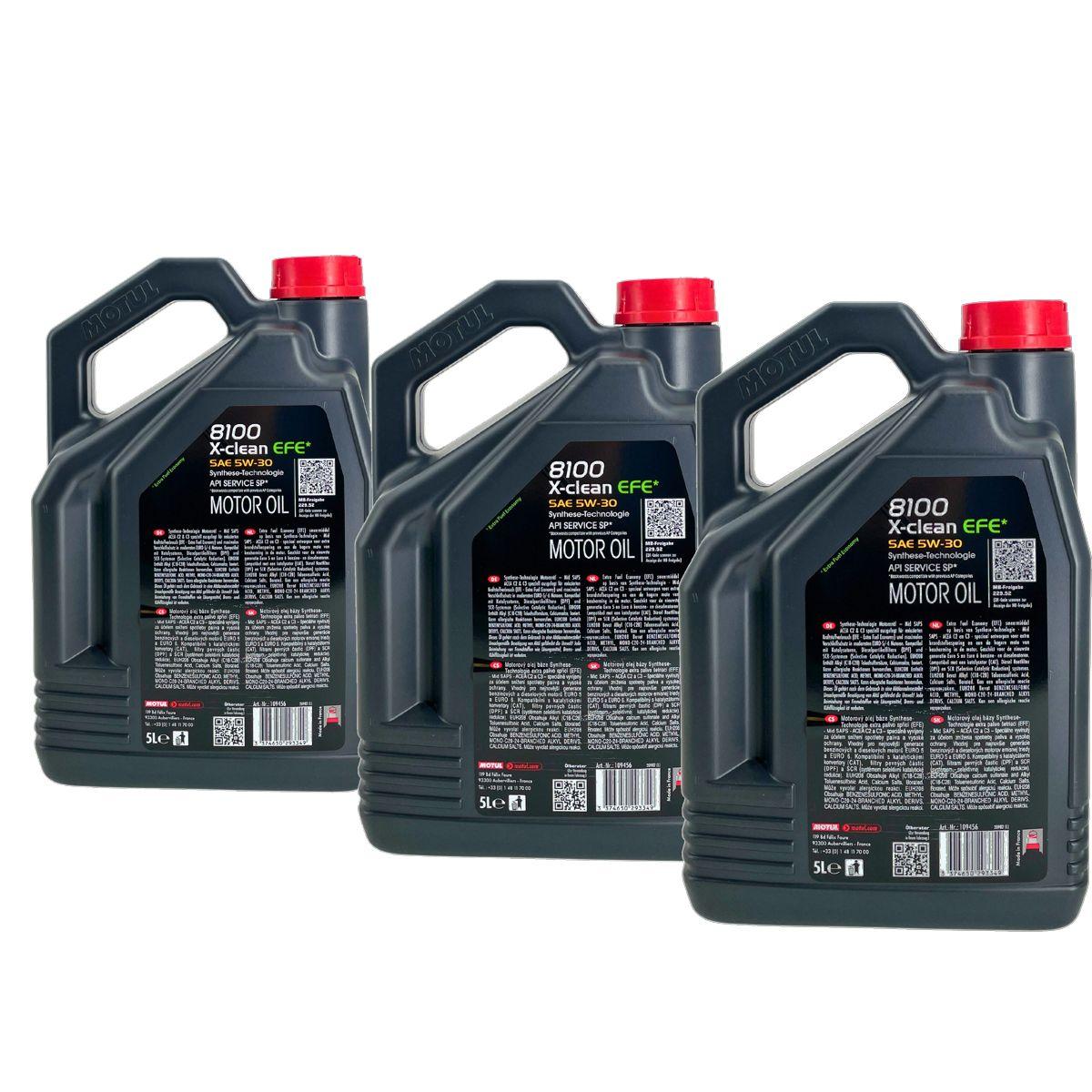 Motul 8100 X-clean EFE 5W-30 3x5 Liter