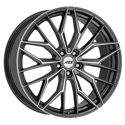 AEZ PORTO DARK gunmetal/front-polished 8.0Jx20 5x112 ET30