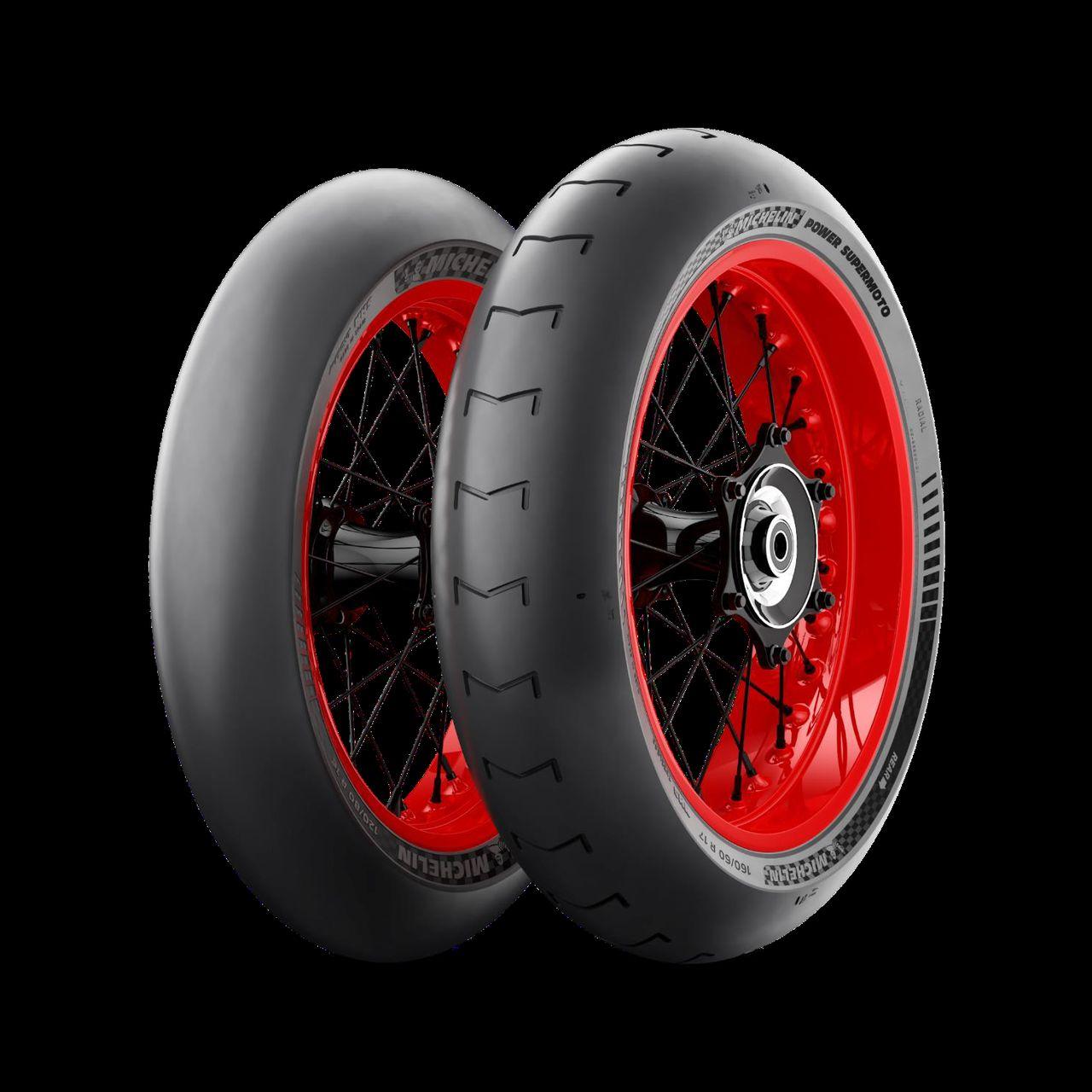MICHELIN 160/60 R 17 TL  POWER SUPERMOTO MEDIUM REAR NHS