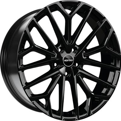GMP MATERIA glossy black 10.0Jx22 5x120 ET40