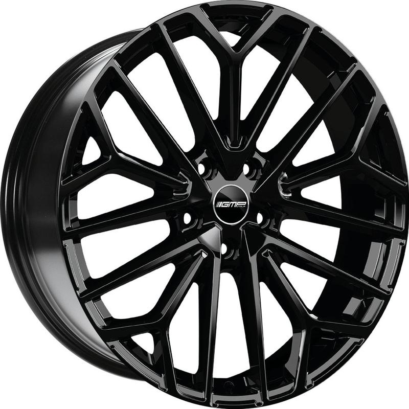 GMP MATERIA glossy black 9.0Jx19 5x130 ET40