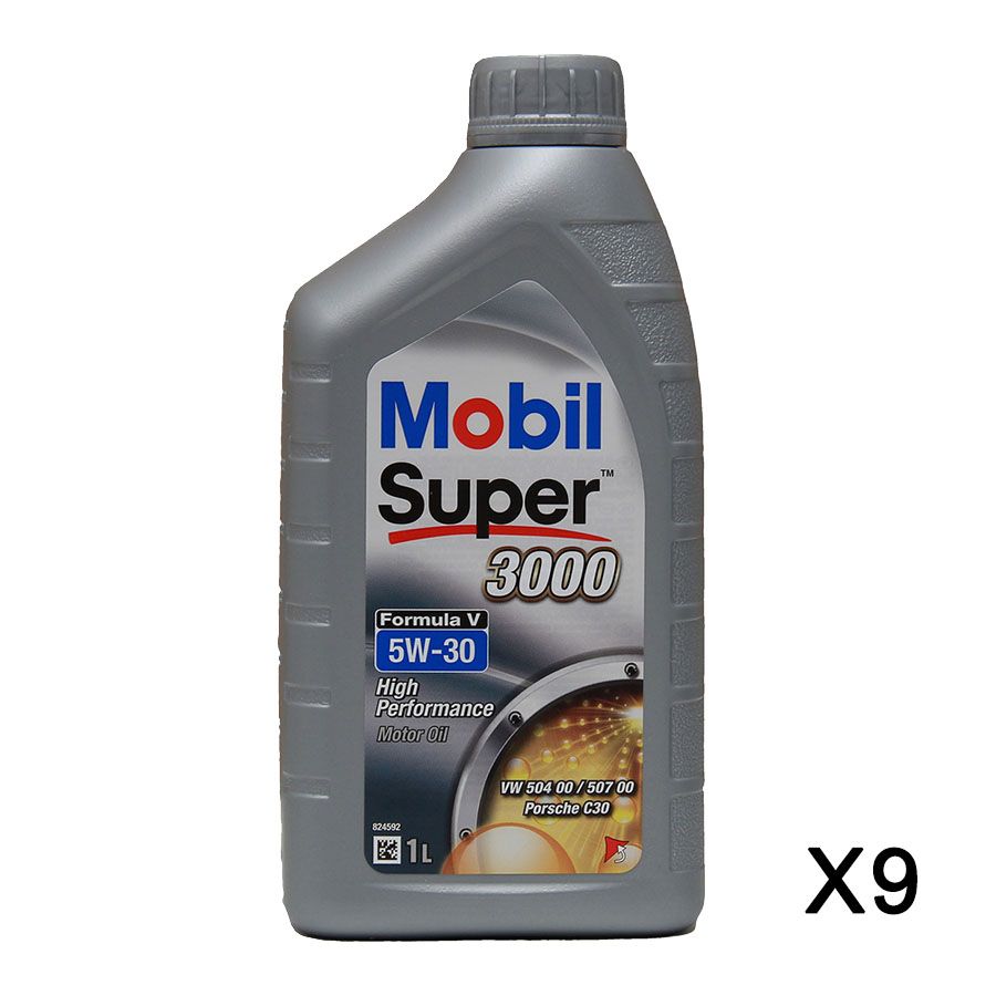 Mobil Super 3000 Formula V 5W-30 9x1 Liter