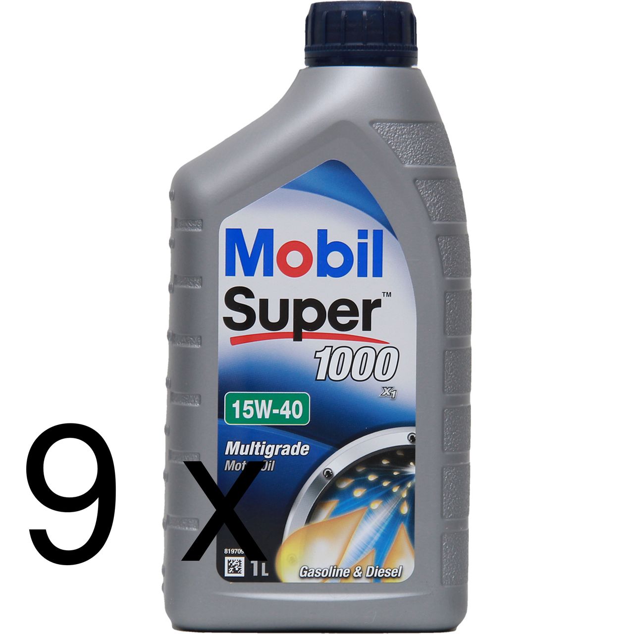 Mobil Super 1000 X1 15W-40 9x1 Liter