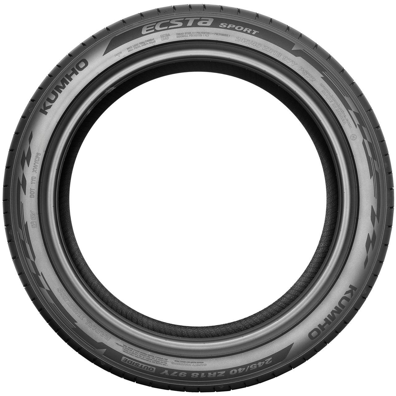 KUMHO ECSTA SPORT PS72 225/45R19 96Y XL MFS BSW