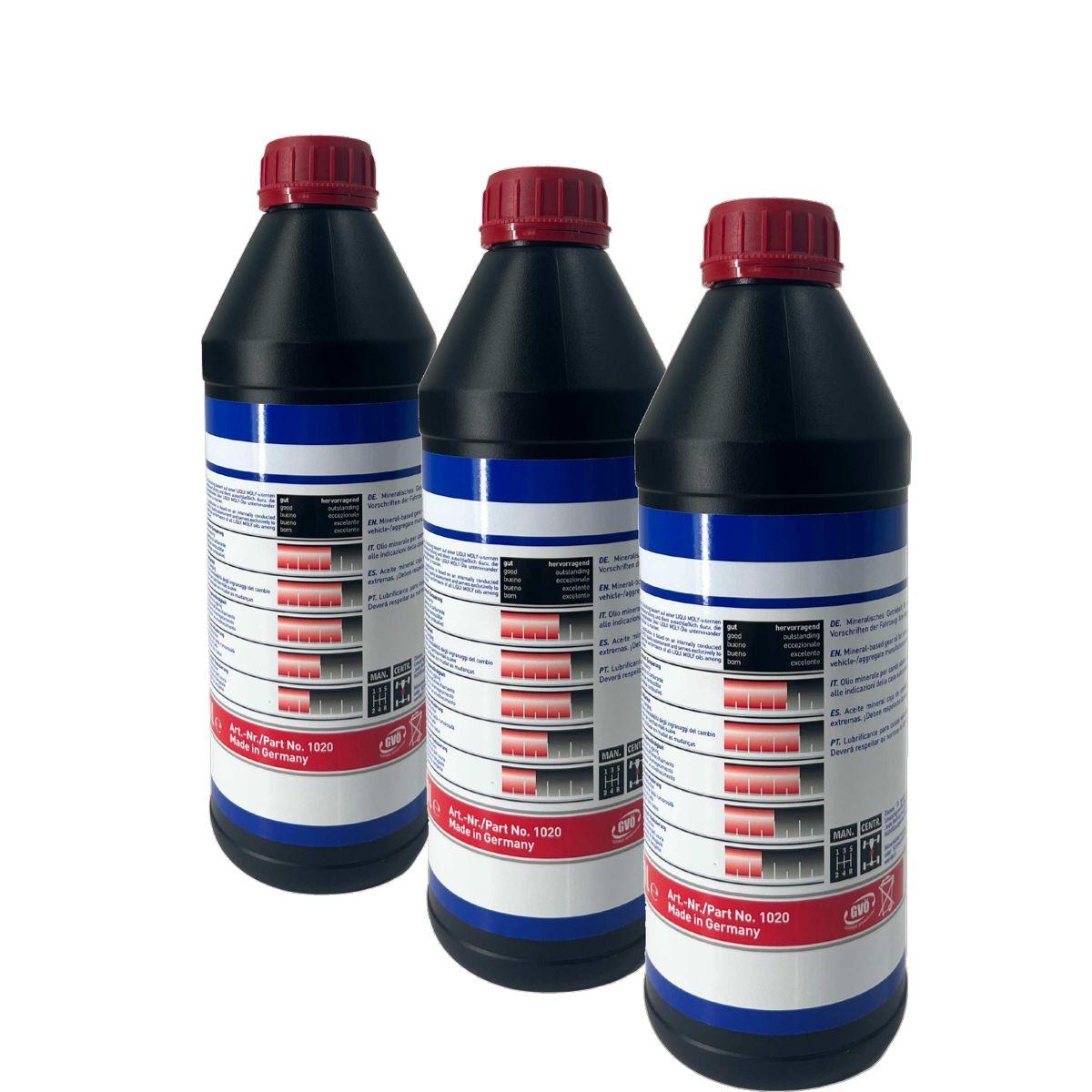Liqui Moly Getriebeöl (GL4) SAE 80W 3x1 Liter