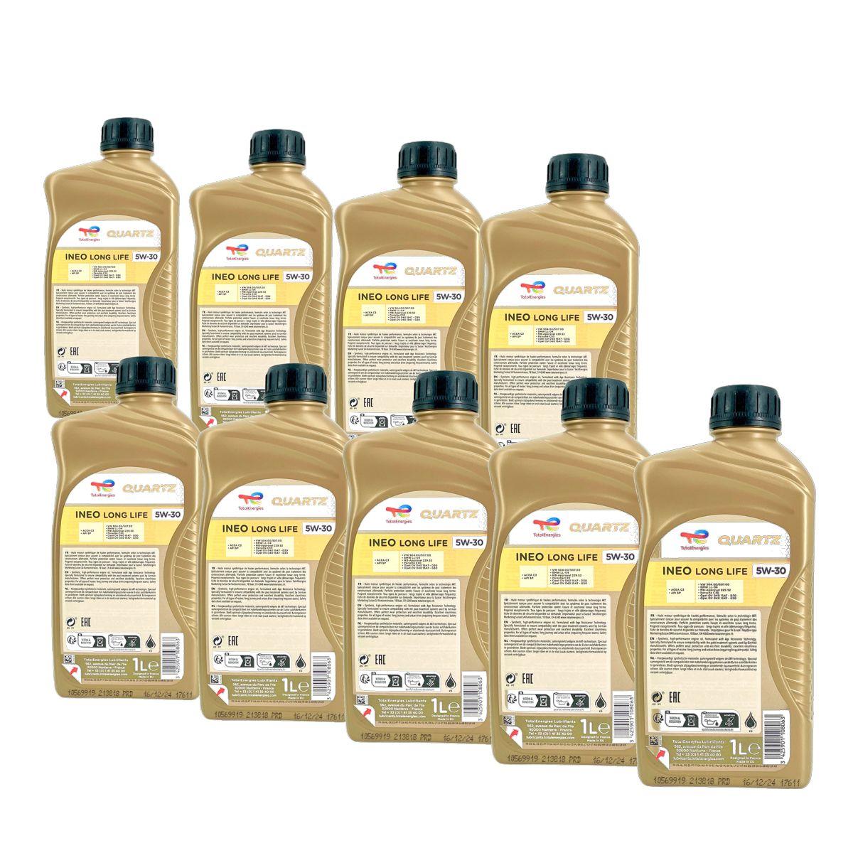 Total Quartz Ineo Longlife 5W-30 9x1 Liter
