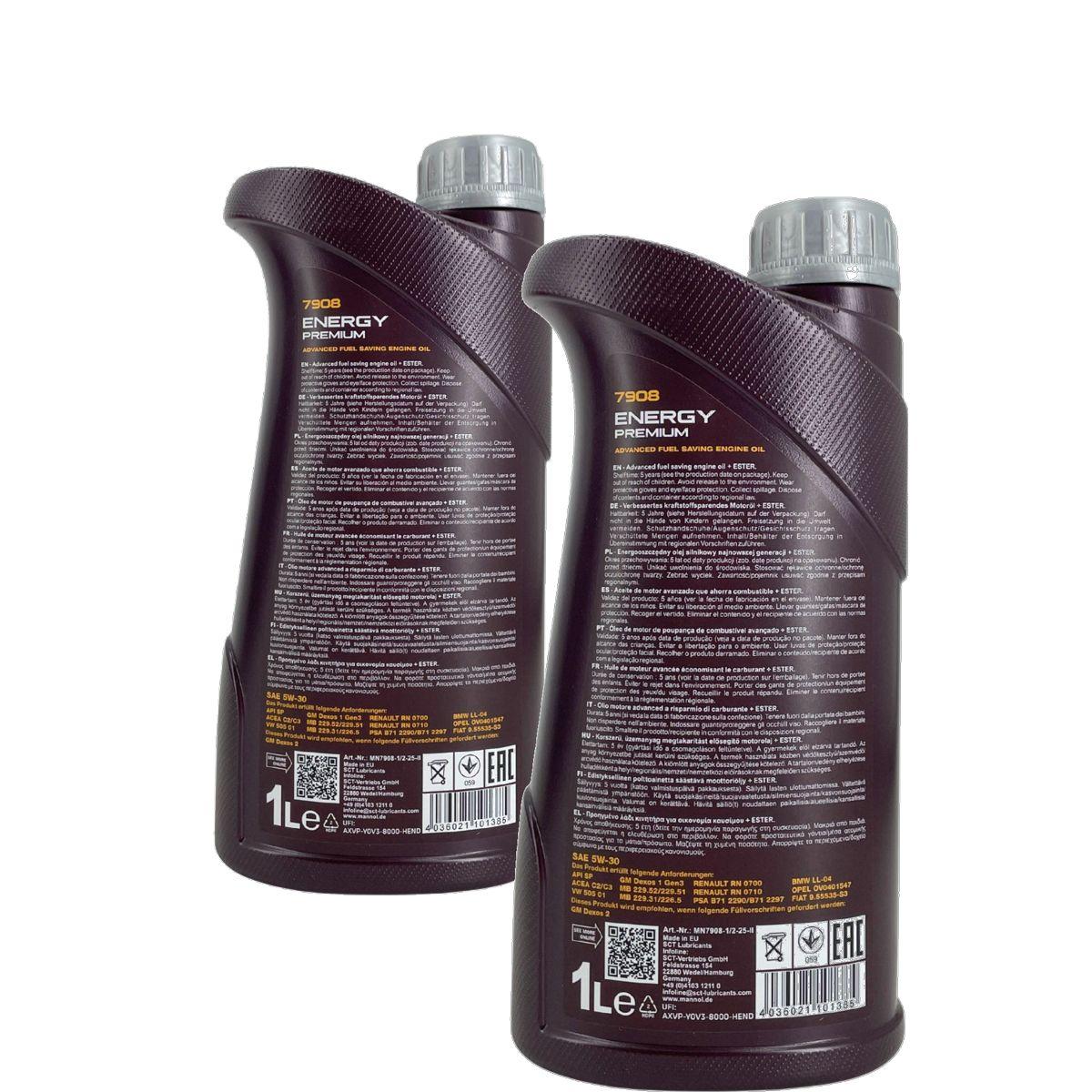 Mannol Energy Premium 5W-30 2x1 Liter