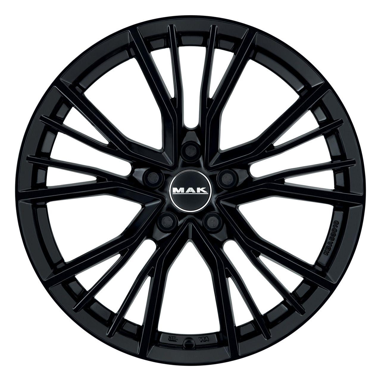 MAK UNION gloss black 8.0Jx18 5x112 ET45