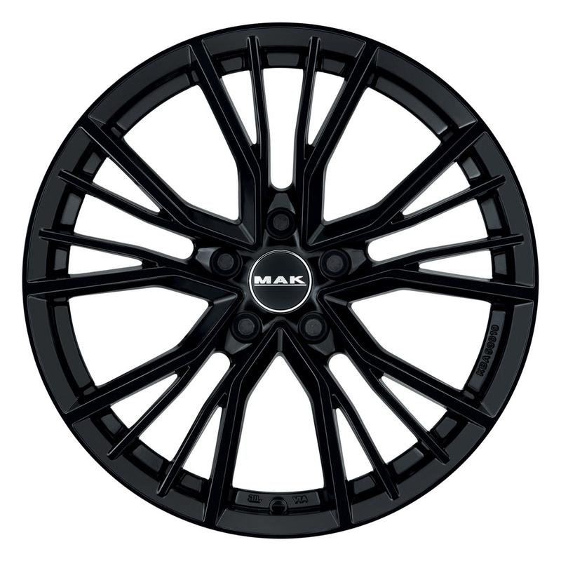 MAK UNION gloss black 10.0Jx22 5x112 ET26