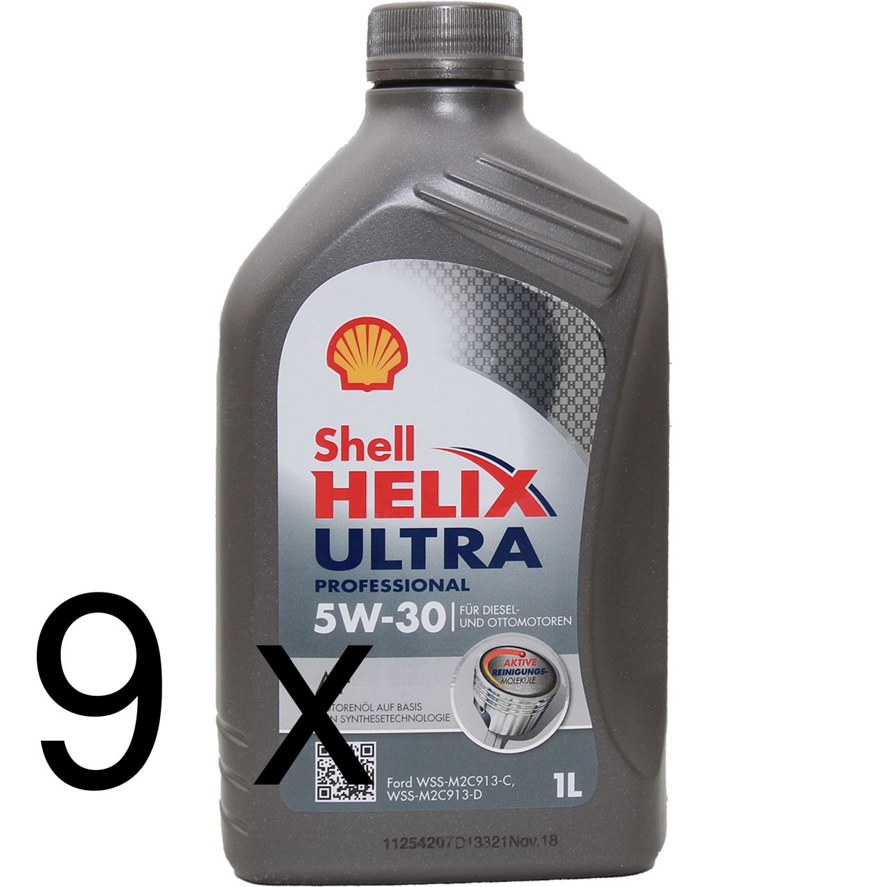 Shell Helix Ultra Professional AF 5W-30 9x1 Liter