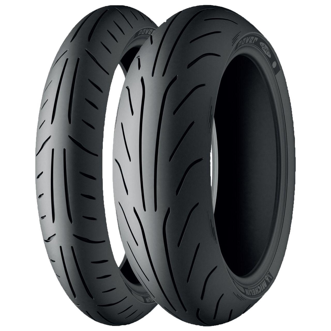 MICHELIN 130/60 - 13 M/C XL TL 60P POWER PURE SC F/R