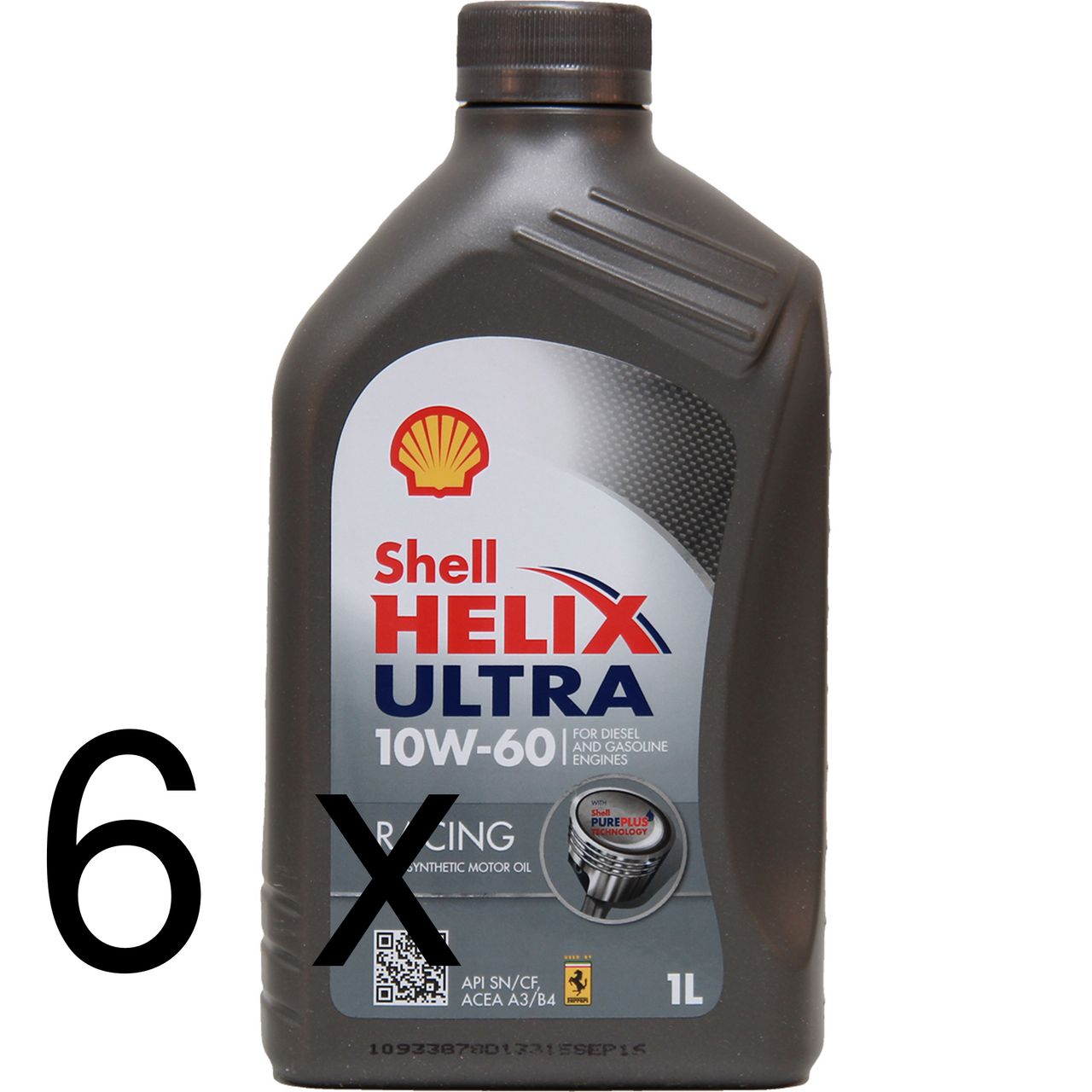 Shell Helix Ultra Racing 10W-60 6x1 Liter