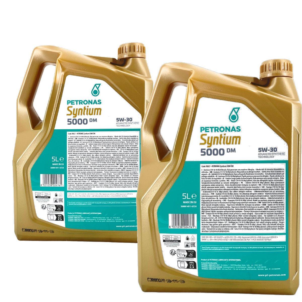 Petronas Syntium Prime DM 5W-30 2x5 Liter