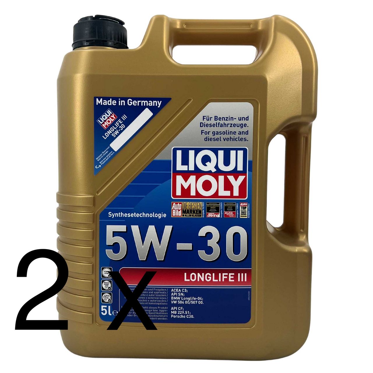 Liqui Moly Longlife III 5W-30 2x5 Liter