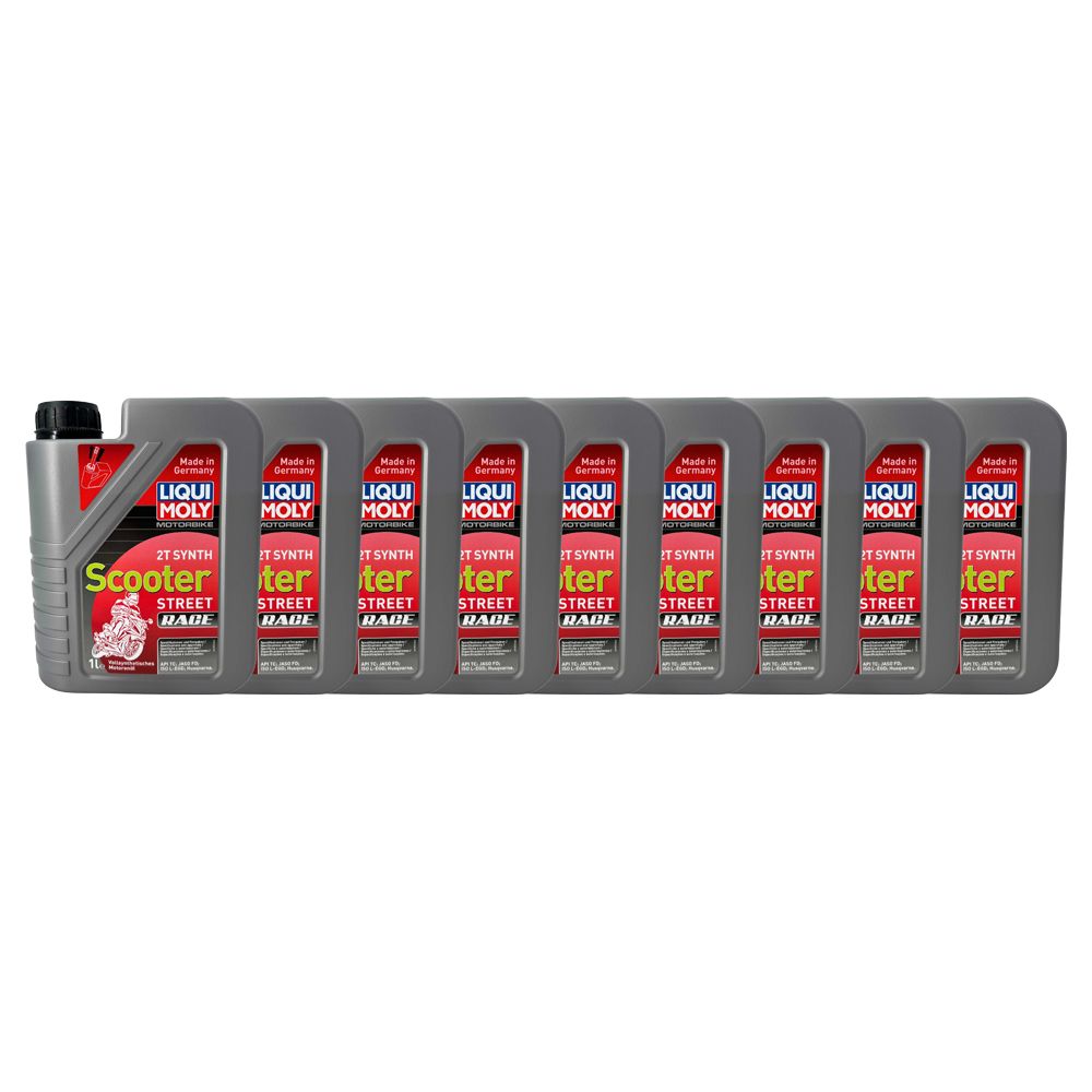 Liqui Moly Motorbike 2T Synth Scooter Race 9x1 Liter | G38077501