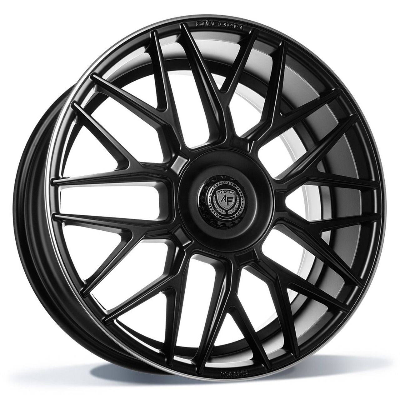 ARTFORM WHEELS AF-801 flat black rim polished 9.5Jx20 5x112 ET45