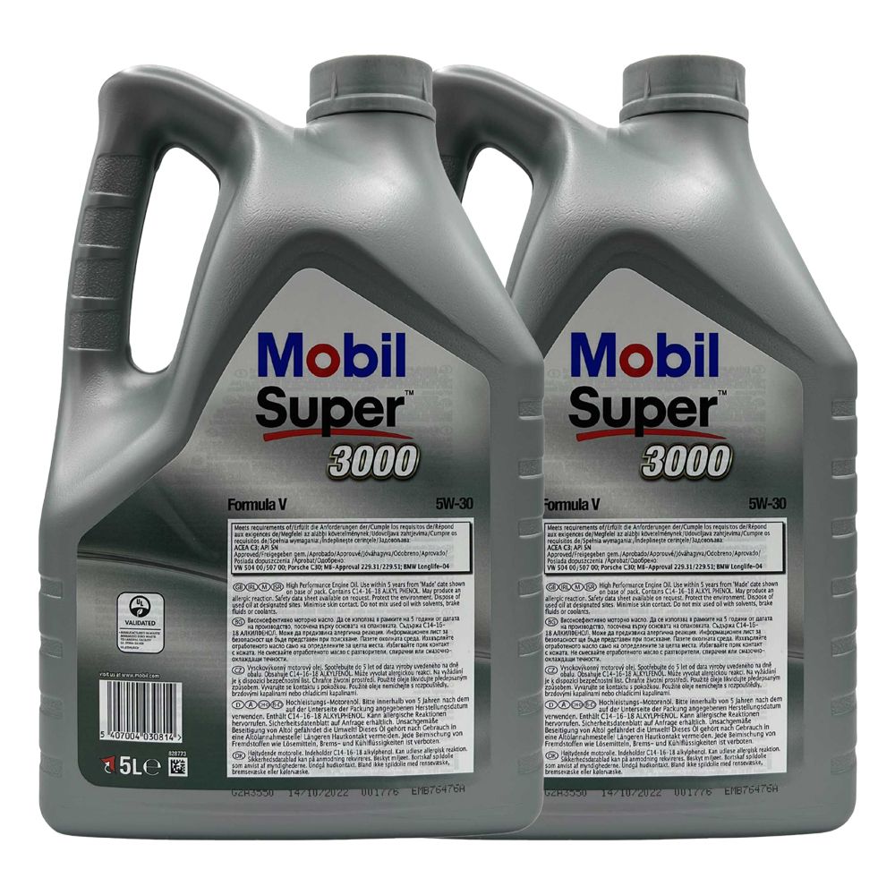Mobil Super 3000 Formula V 5W-30 2x5 Liter | G29909272
