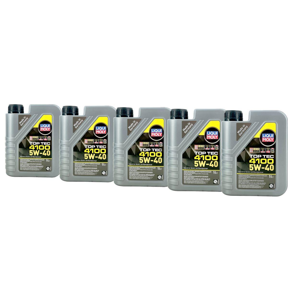 Liqui Moly Top Tec 4100 5W-40 5x1 Liter