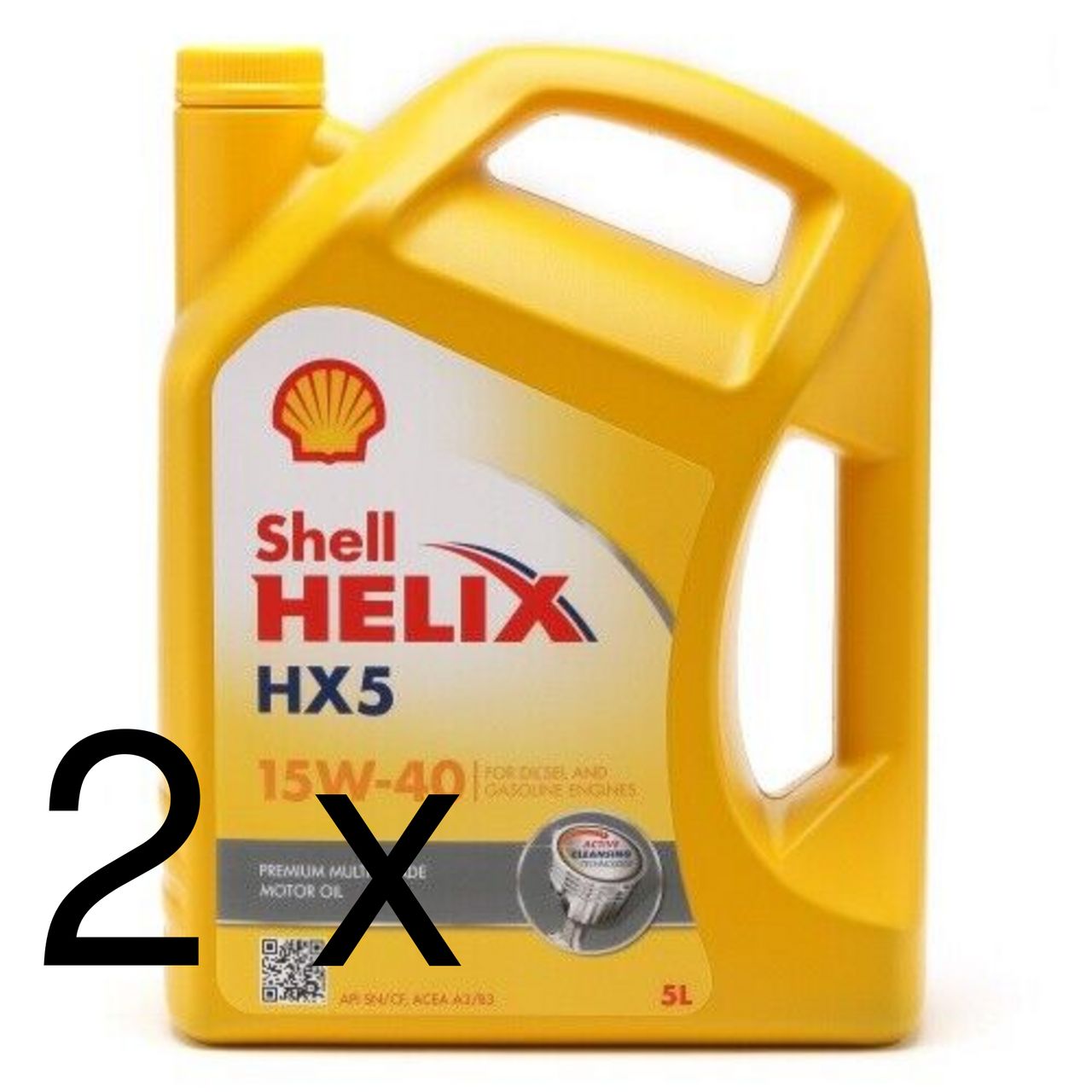Shell Helix HX5 15W-40 2x5 Liter