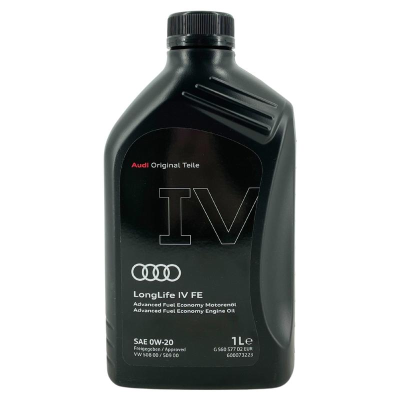 Original Audi 0W-20 LongLife IV FE 508.00 / 509.00 7x1 Liter