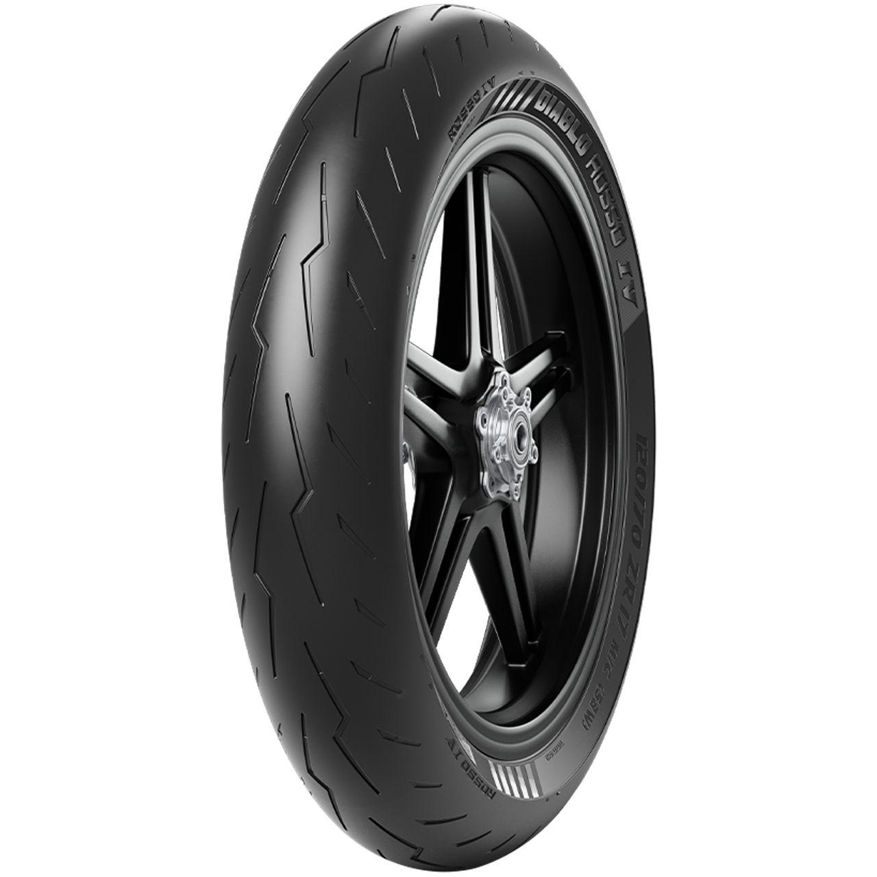 PIRELLI 180/55 ZR 17 M/C TL (73W) DIABLO ROSSO IV