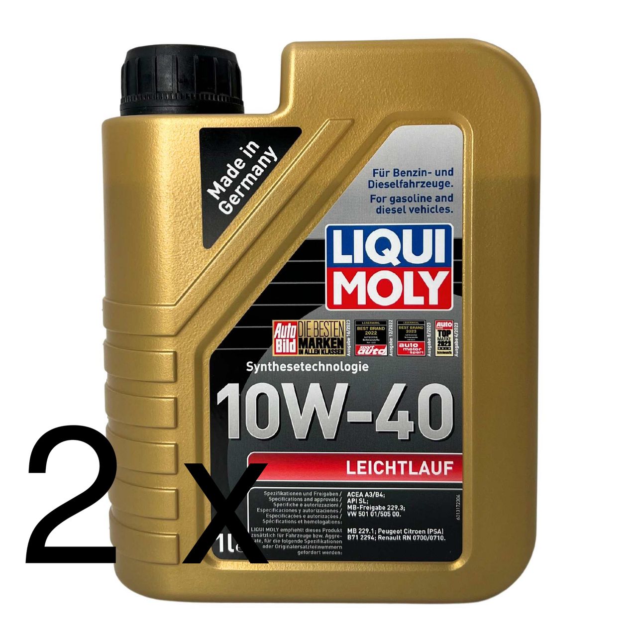 Liqui Moly Leichtlauf 10W-40 2x1 Liter