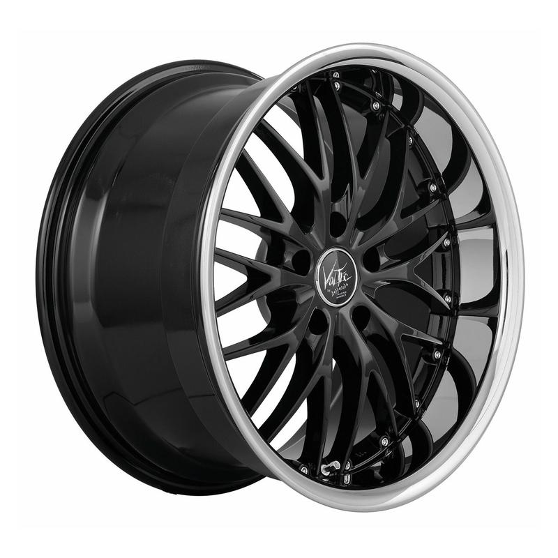 BARRACUDA VOLTEC T6 Higloss black inox lip 8.5Jx19 5x112 ET33