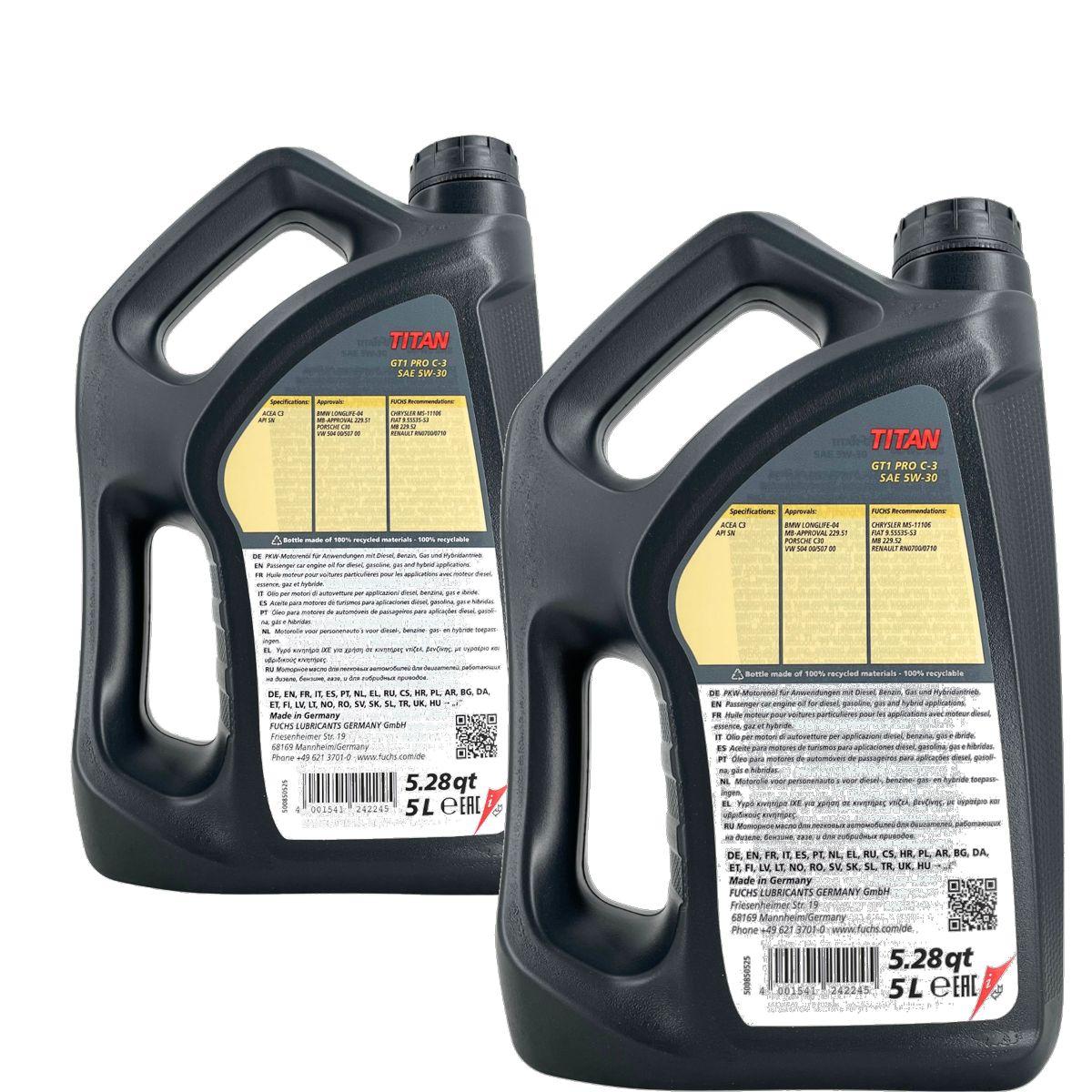 Fuchs Titan GT1 PRO C-3 5W-30 2x5 Liter