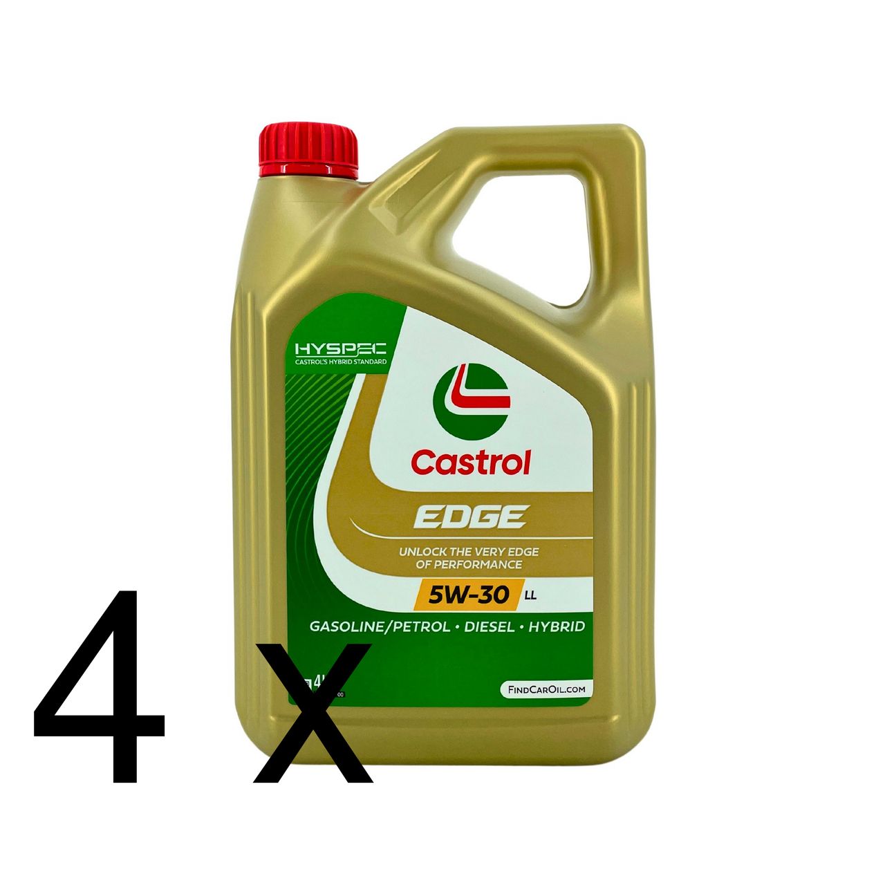 Castrol Edge 5W-30 LL 4x4 Liter