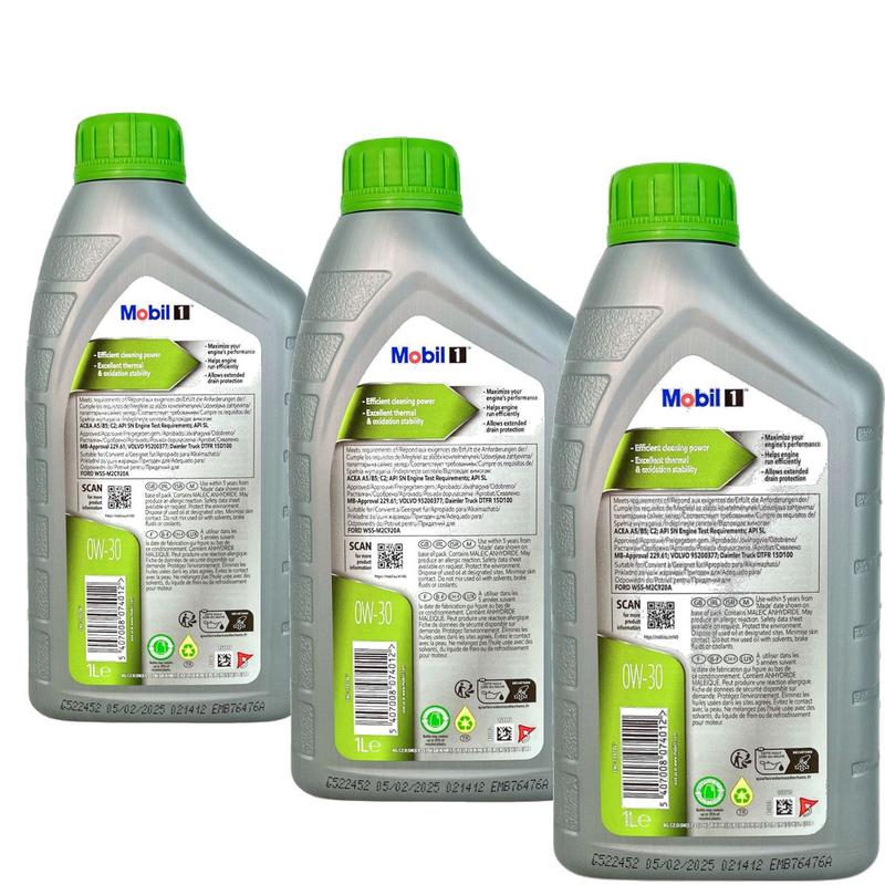 Mobil 1 ESP LV 0W-30 3x1 Liter