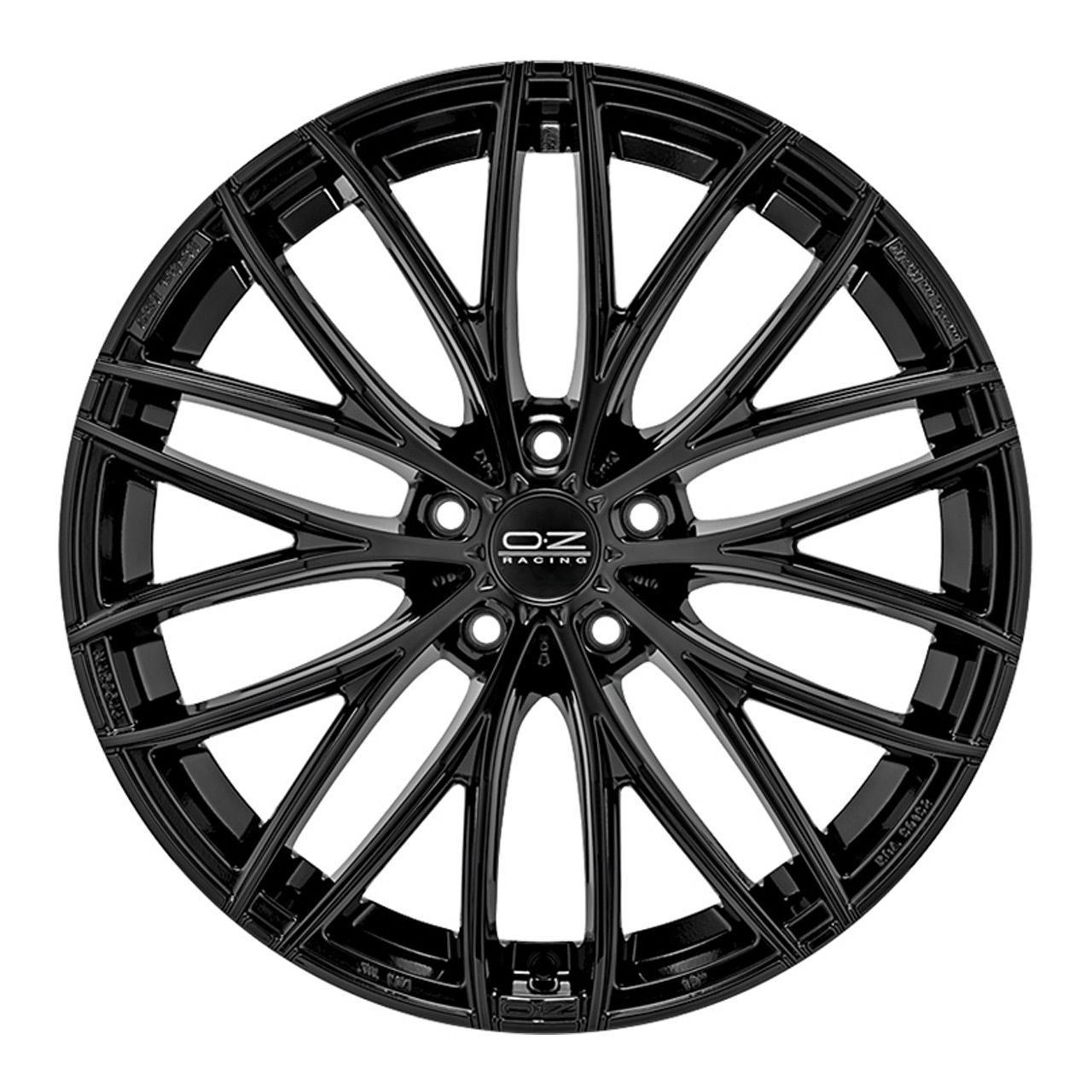 OZ ITALIA 150 5H gloss black 8.0Jx19 5x112 ET35