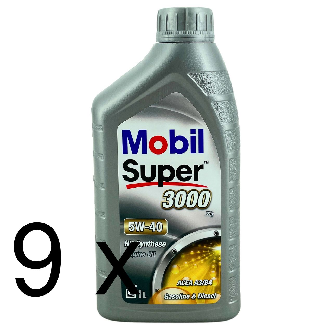 Mobil Super 3000 X1 5W-40 9x1 Liter