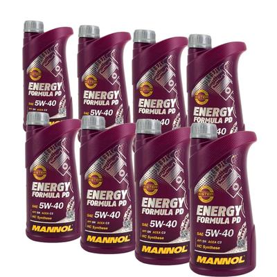 Mannol Energy Formula PD 5W-40 8x1 Liter