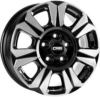 CMS C31-DB HEAVY DUTY diamond black 6.5Jx16 5x130 ET60