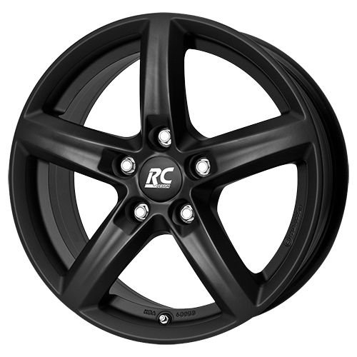 RC-DESIGN RC24 schwarz klar matt (skm) 7.0Jx16 5x114.3 ET38