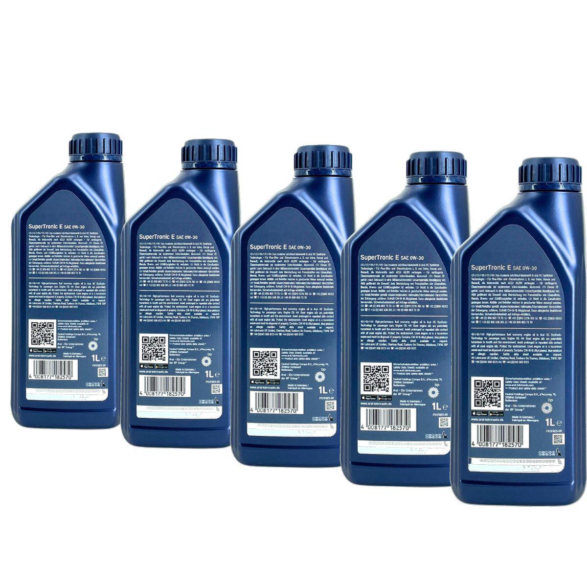Aral SuperTronic E 0W-30 5x1 Liter