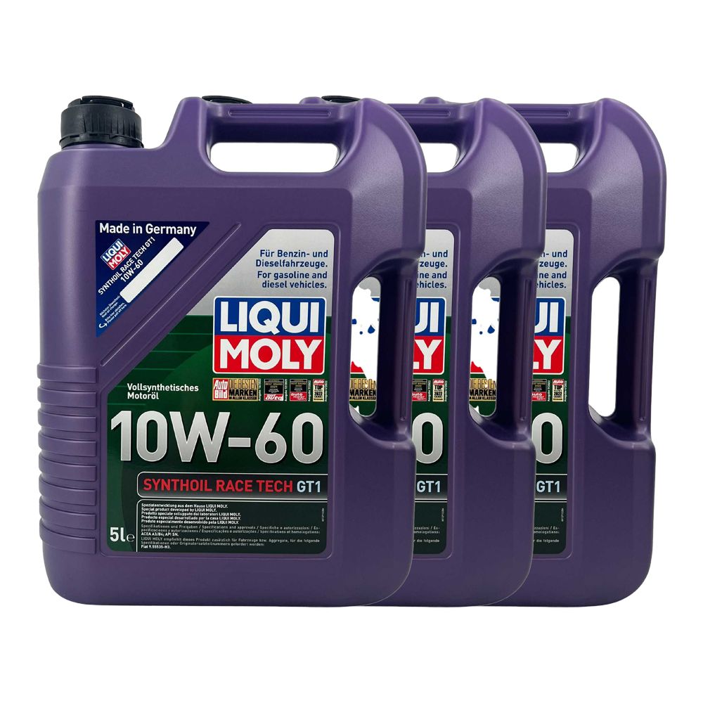 Liqui Moly Synthoil Race Tech GT1 10W-60 3x5 Liter
