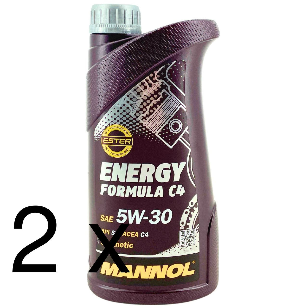 Mannol Energy Formula C4 5W-30 2x1 Liter