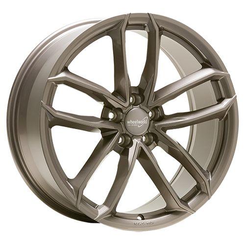 WHEELWORLD-2DRV WH33 platinum grey full painted 8.0Jx18 5x112 ET35